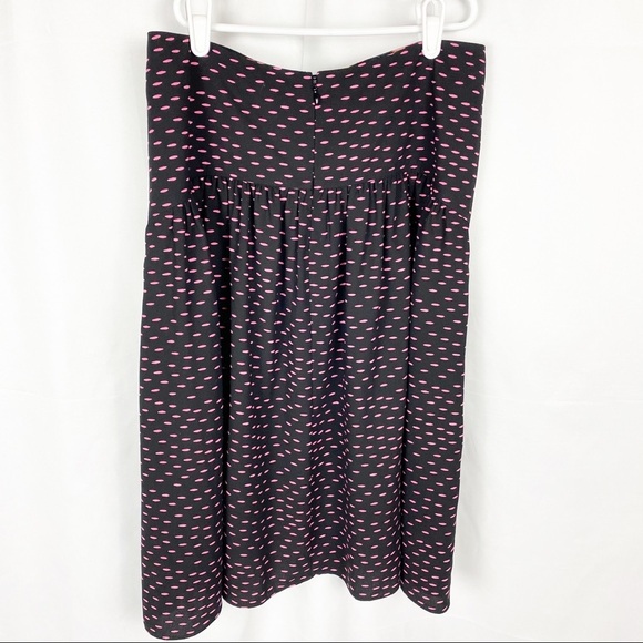 RACHEL ROY Black Print Knee Length Skirt - Picture 2 of 8